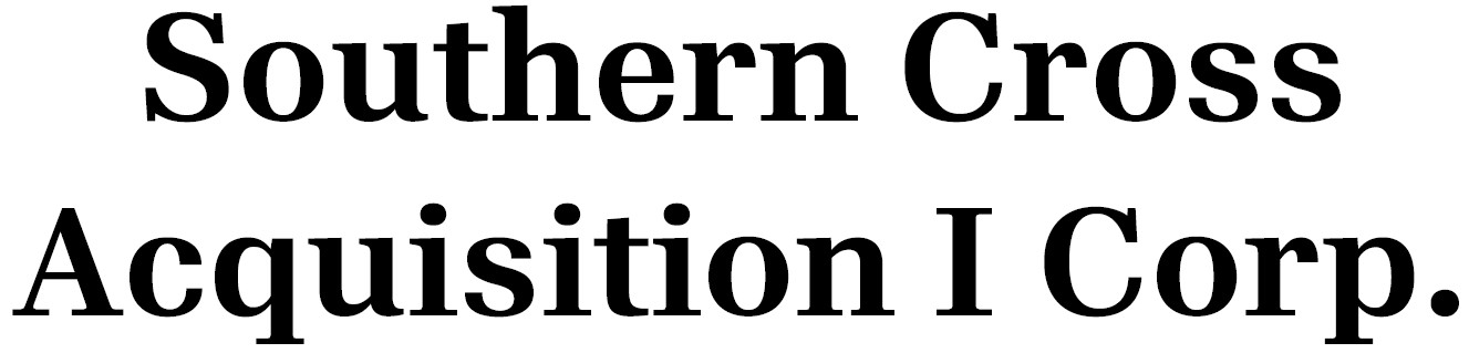 SOUTHERN CROSS ACQUISITION 1 COR