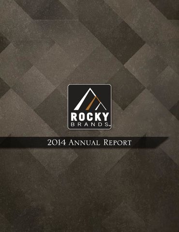 2014 Annual Report