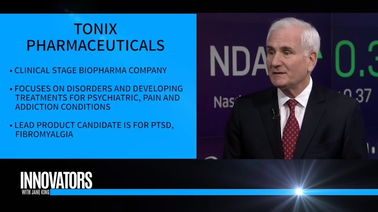 Tonix Pharmaceuticals (NASDAQ: TNXP) | CEO Seth Lederman | 'Innovators with Jane King'