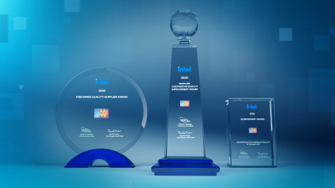 The Intel SCQI Program has three award levels: The SCQI Award recognizes the highest performance in the entire Intel supply chain, the Preferred Quality Supplier Award recognizes companies whose performance consistently exceeds expectations, and the Supplier Achievement Award recognizes companies who are steadily improving across the board and exceeding expectations in at least one critical area. (Credit: Intel Corporation)