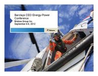 Barclays CEO Energy-Power Conference