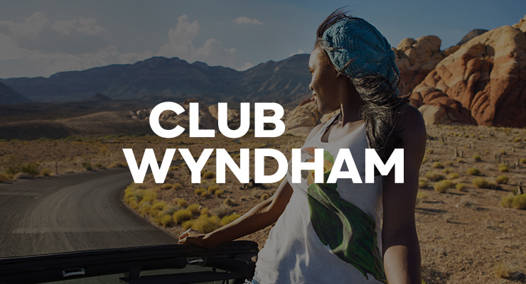 Logo for Club Wyndham.