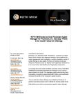 ROTH MKM acted as Sole Placement Agent Manager for Phunware, Inc. (Nasdaq: PHUN) in its recent Follow-On Offerings