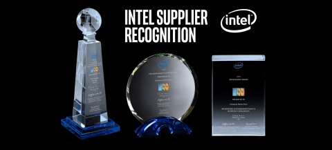 Intel has three levels of supplier recognition: The Supplier Continuous Quality Improvement (SCQI) Award, the Preferred Quality Supplier (PQS) Award and the Supplier Achievement Award (SAA). The awards are part of Intel’s SCQI program, which encourages Intel’s key suppliers to strive for best-in-class levels of excellence and continuous improvement. (Credit: Intel Corporation)