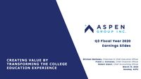 Q3 2020 Financial Results Presentation