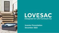 December 2022 Investor Presentation