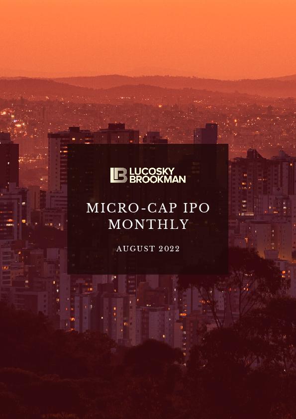 Micro-Cap IPO Monthly