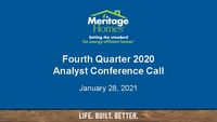 4th Quarter 2020 Conference Call - Slides
