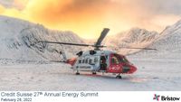 Credit Suisse 27th Annual Energy Summit
