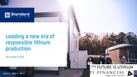 The Future is Lithium Presentation