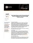 Roth Capital Partners acted as Exclusive Financial Advisor to Bidadoo, Inc. in its recent Strategic Growth Financing