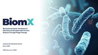 BiomX Company Introduction