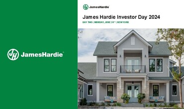 JHX Investor Day 2024 - Day 2 ?: 'View the presentation'