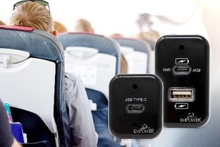 Astronics Advanced Electronic Systems Introduces New USB Type-C In-Seat Power System