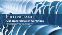 Baird 2019 Global Industrial Conference
