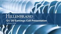 First Quarter 2020 Earnings Conference Call