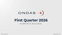 First Quarter 2026 Earnings Conference Call