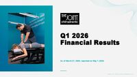 The Joint Q1 2026 Results Presentation