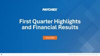 First Quarter 2026 Investor Presentation