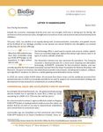 Shareholder Letter