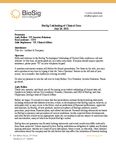 BioSig Unblinding of Clinical Data