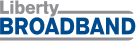 Typographic logo for Liberty Broadband Corporation.