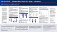 International Association for the Study of Pain (IASP) World Congress 2021 Poster Presentation - William Pridgen, MD; Carol Duffy, PhD; Judy F. Gendreau, MD; R. Michael Gendreau, MD, PhD – The Safety of IMC‑1 in Patients With Fibromyalgia: Phase 2a Study Results