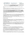 PFIC Annual Information Statement (2024 Tax Year)