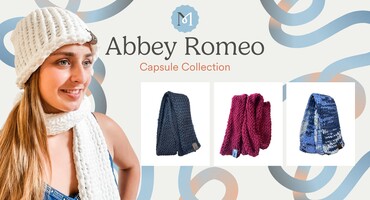 Thumbnail: Abbey Romeo of Love on the Spectrum Partners with MakerPlace by Michaels to Launch Exclusive Hand-Knit Capsule Collection