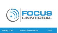 Focus Universal (FCUV) Presentation