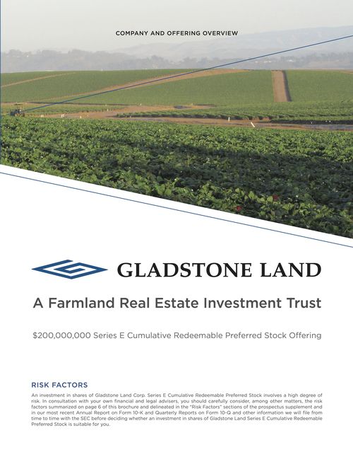 Investor Gladstone Offerings