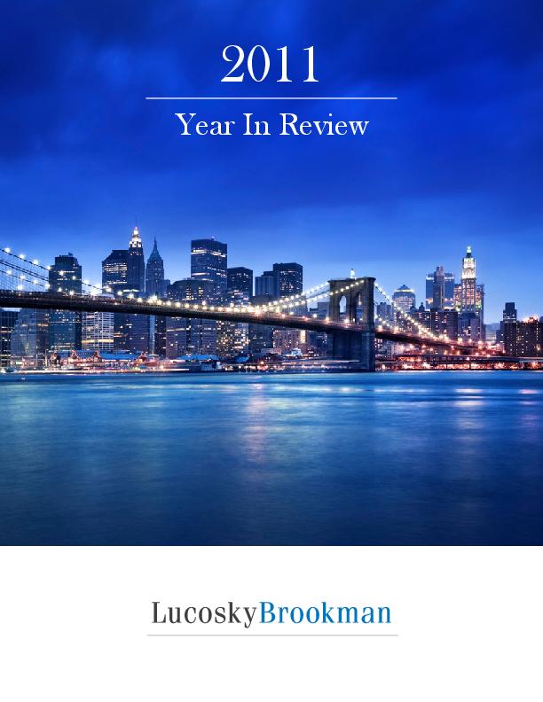 2011 Year In Review