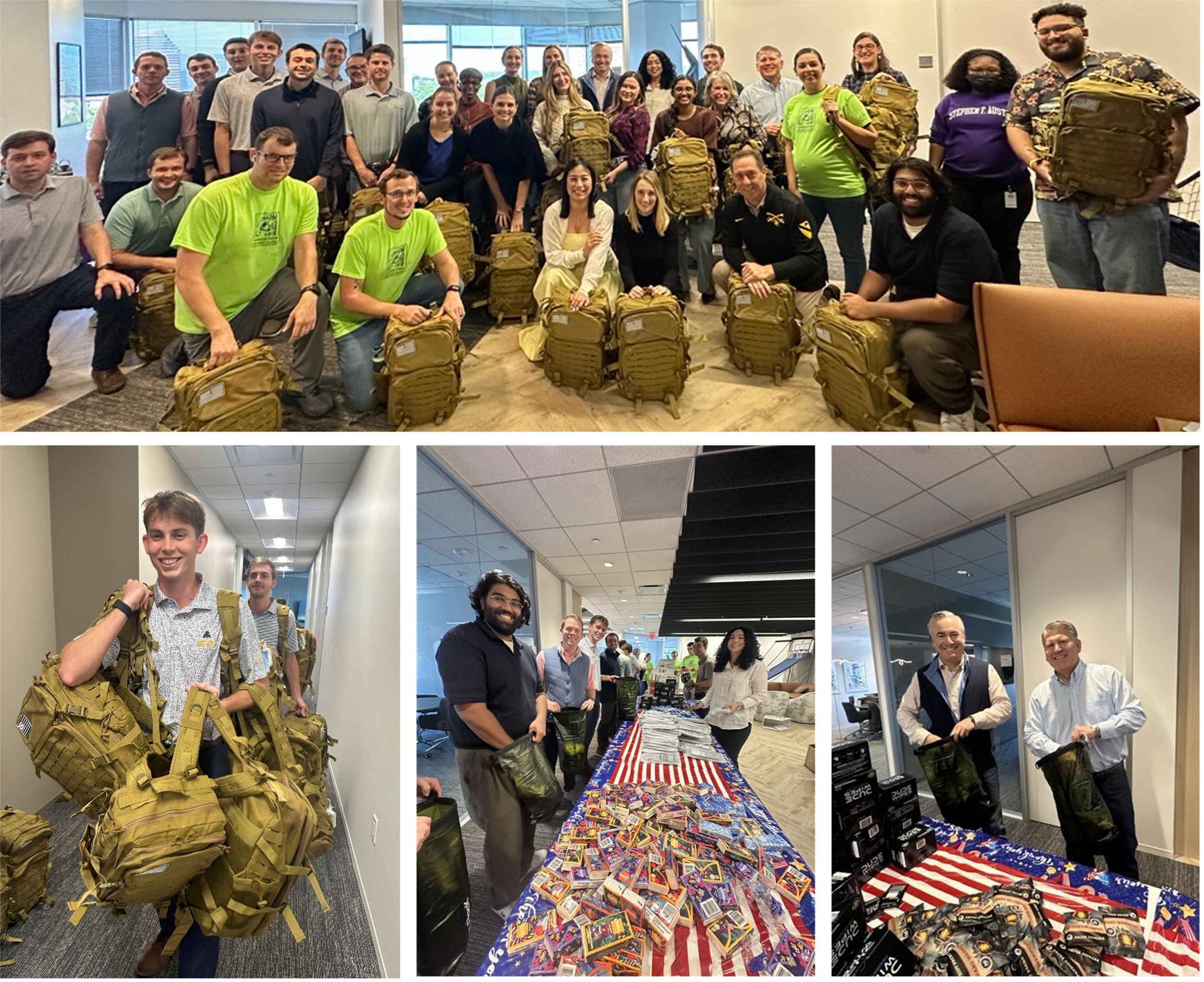 Operations Patriot Packs Volunteer Event