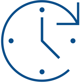 Graphic of a clock