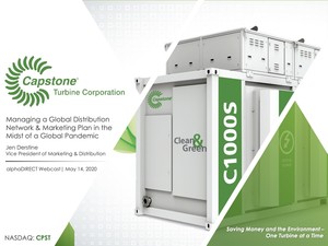 Capstone Turbine Corporation Investor Presentation