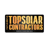 Top Solar Contractor 2022 Top Solar Contractor 2022