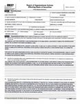 Form 8937 Relating to Series A & Series B Cumulative Preferred Stock 2022 Four Quarterly Cash Distributions
