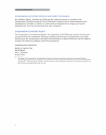 Compensation Committee Interlocks and Insider Participation