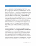 Exhibit A - Reconciliation of GAAP and Non-GAAP Financial Measures