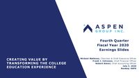 Q4 & FY 2020 Financial Results Presentation