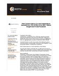 Roth Canada Acted as Finder to G2 Goldfields Inc. (TSXV:GTWO) as a Part of its C$42.0 Million Private Placement