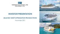 Investor Presentation- Balance Sheet Optimization Transactions