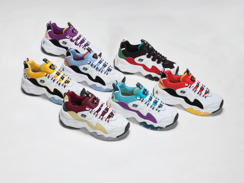 Skechers D'Lites X One Piece Collection Introduces Second