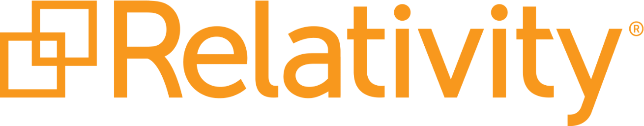 typographic logo for Relativity