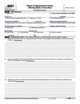 IRS 8937 - Report of Organizational Actions Affecting Basis of Securities