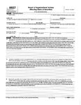 Form 8937 - September 26, 2025
