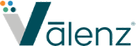 typographic logo for Valenz
