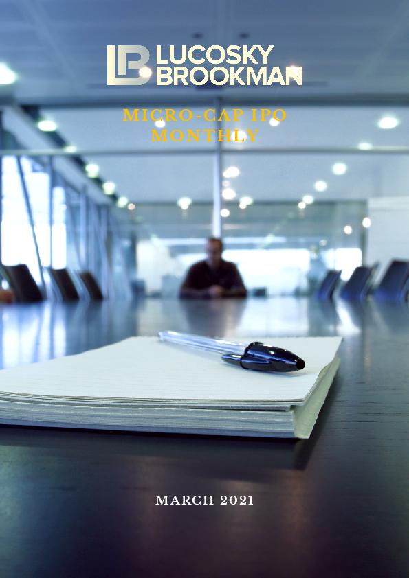 Micro-Cap IPO Monthly