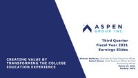 Q3 2021 Financial Results Presentation