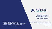 Q2 2022 Financial Results Presentation
